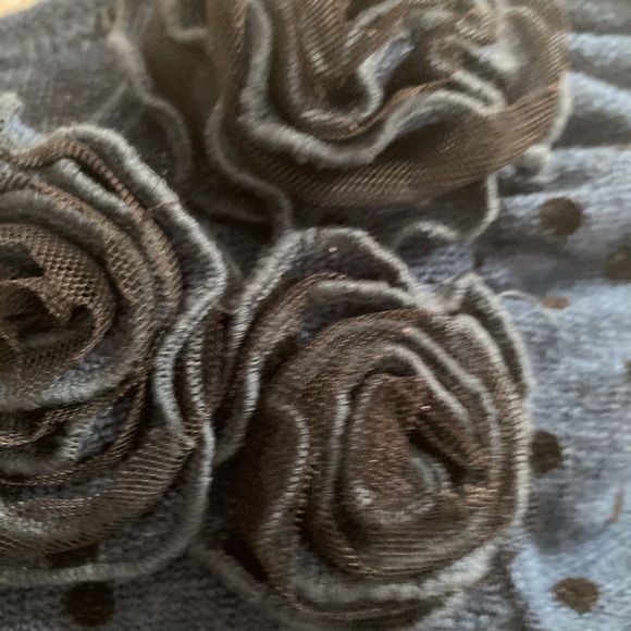 Iris & Ivy Girls Green Polka Dot Dress - size 6 - Picture 4 of 5